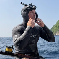 Michael, founder of Oyster Elements, spearfishing